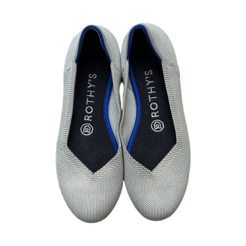 Rothy’s Gray Round Toe Flat